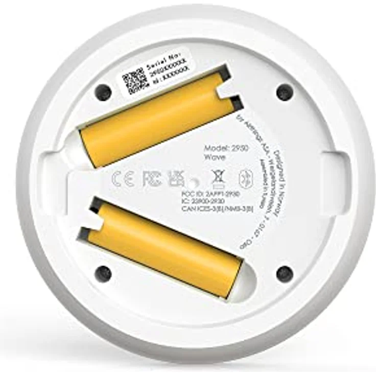 Airthings Wave 2. Generation Smart Radon Detektor mit App, batteriebetrieben, keine Laborgebühren einfach zu bedienen – Bild 4