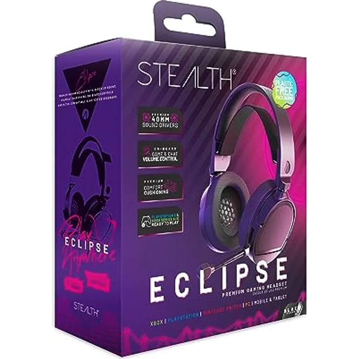 Eclipse Gaming Headset schwarz [video game] – Bild 1