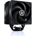 ARCTIC Freezer 36 (schwarz) - Single-Tower CPU Kühler mit Push-Pull, zwei druckoptimierte 120 mm P-Lüfter, Hydrodynamisches Gleitlager, 200–1800 rpm, 4 Heatpipes, inkl. MX-6 Wärmeleitpaste