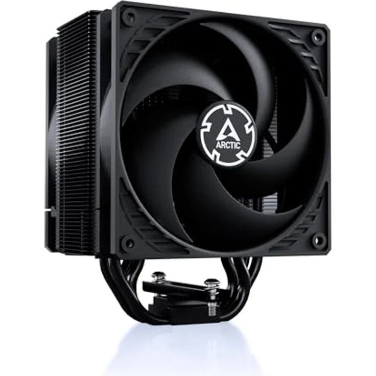 ARCTIC Freezer 36 (schwarz) - Single-Tower CPU Kühler mit Push-Pull, zwei druckoptimierte 120 mm P-Lüfter, Hydrodynamisches Gleitlager, 200–1800 rpm, 4 Heatpipes, inkl. MX-6 Wärmeleitpaste – Bild 1