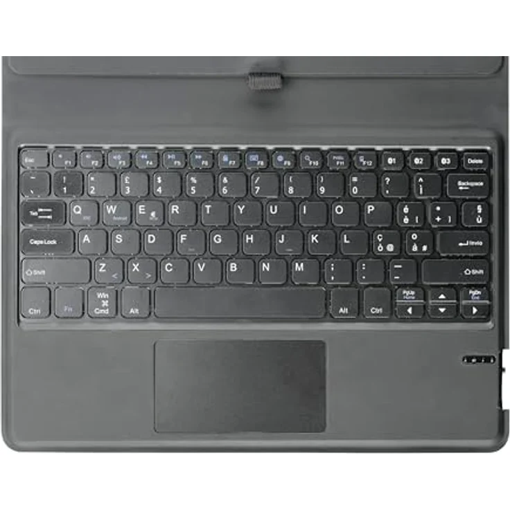cellularline Keyboard Case, universelle Schutzhülle für Tablets bis 11" mit integrierter kabelloser Tastatur, elastische Schlaufe und Magnetverschluss, faltbares Design – Bild 5