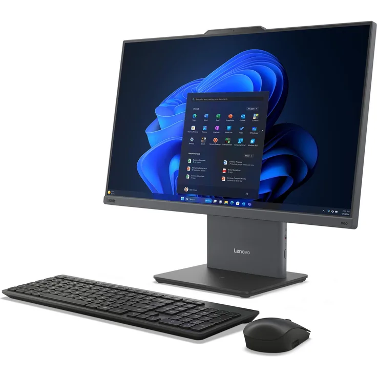 Lenovo ThinkCentre neo 50a 24 Gen 5, 23,8 Zoll Full HD All-in-One-PC, Intel Core i5, 16 GB RAM, 512 GB SSD, Windows 11 Pro