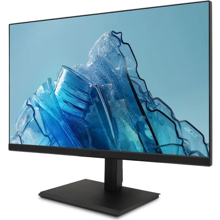 Acer Vero B247YE Monitor 60,5 cm (23,8 Zoll) (UM.QB7EE.E22) in Schwarz mit Pivot-Funktion und ergonomischem Design