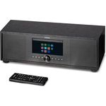 MEDION P66400 All in One Audio System (Internetradio, DAB+, CD/MP3-Player, Spotify Connect, Amazon Music, Subwoofer Weckfunktion, silber)