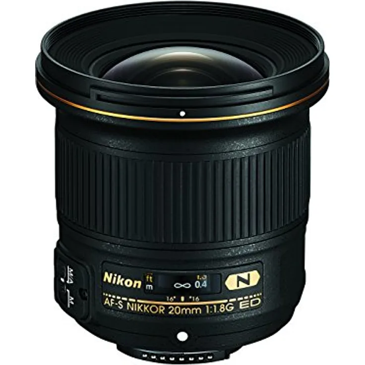 Nikon AF-S 20 mm 1:1,8 G ED Objektiv schwarz
