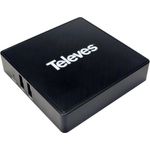 Televes Interaktiver IPTV Receiver Nemesis V2, HD mit USB & HDMI, AOSP-basierte Plattform, geringe Leistungsaufnahme 5 W