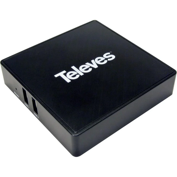 Televes Chronos IP-Receiver für Alarmüberwachung und TV-Integration, kompakt mit 2GB DDR3 RAM und 16GB eMMC Speicher