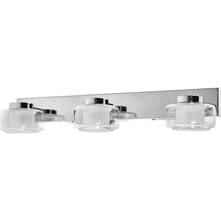 Ledvance ORBIS Flame Wand- und Deckenleuchte mit LED, Chrom, 16.5W, 1050lm, 3000/4000K, Farbtemperatur über Wandschalter einstellbar (kaltweiß/warmweiß), IP44 - Moderne smarte Deckenbeleuchtung, formschönes Design, einfach zu installieren, bis zu 30.000 h Lebensdauer – Bild 4