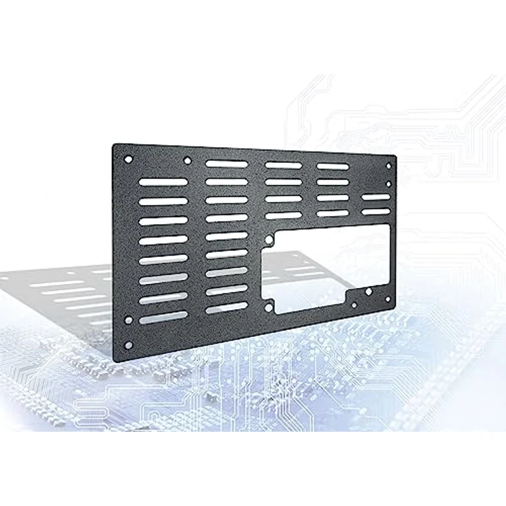 Inter-Tech AC Netzteilblende ATX-02, ATX-FlexATX, Stahl – Bild 2