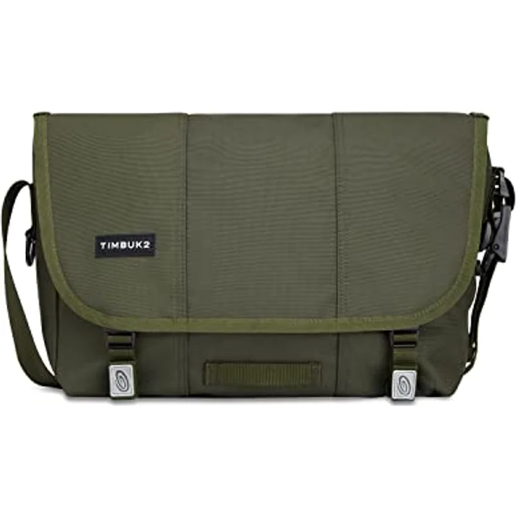 Timbuk2 Heritage Classic Messenger, 41 cm Laptopfach, 100% Nylon, eco army – Bild 1