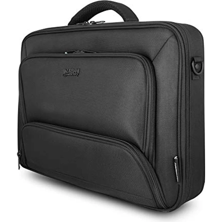 Urban Factory Mixee, Notebooktasche für Laptops bis 17,3 Zoll, Schwarz, wasserabweisend mitTablet-Fach und Organizer – Bild 2