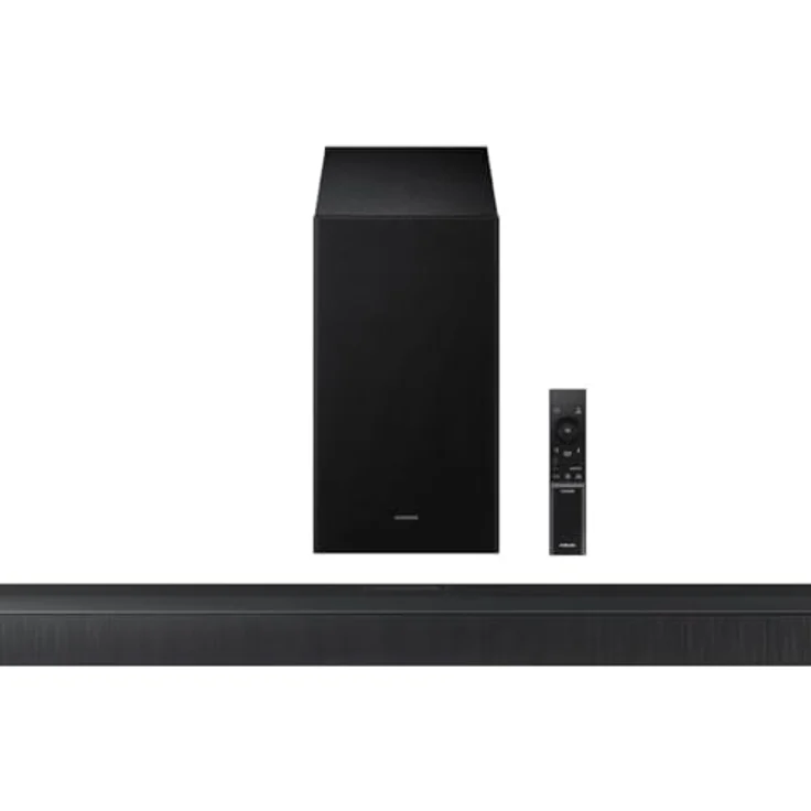 Samsung Soundbar HW-B650F/ZF, 3.1ch mit Dolby Audio/DTS Virtual:X, intelligenter Sound, Spielmodus, Bluetooth-Multiverbindung, Schwarz – Bild 1