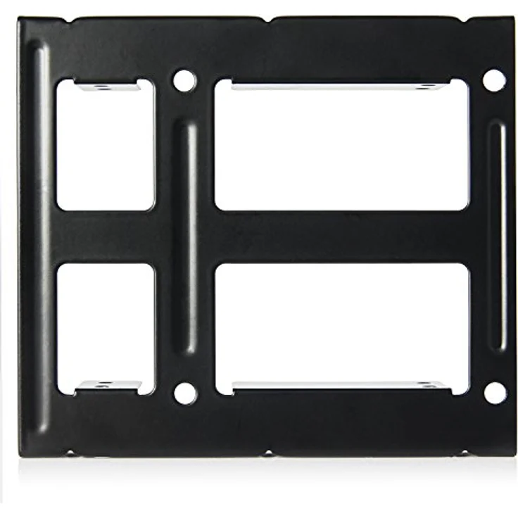 Poppstar HDD SSD Einbaurahmen (Einbau-Kit mit HDD SSD Halterung für interne 2,5'' Festplatten und Schraubensets) – Bild 3