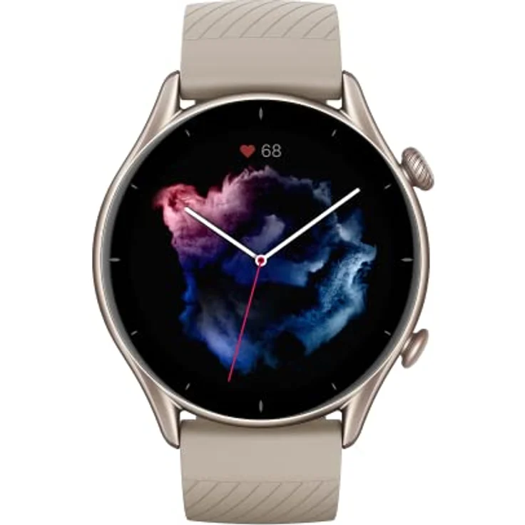 Amazfit Smartwatch GTR 3 46mm mit Gesundheitsüberwachung, SpO2, Schlaf, Stress, Zyklusüberwachung, SportuhrGPS Sportuhr mit 150+ Sportmodi, 21 Tage Akku, Alexa für Herren Damen, AMOLED Always-on-Display – Bild 1
