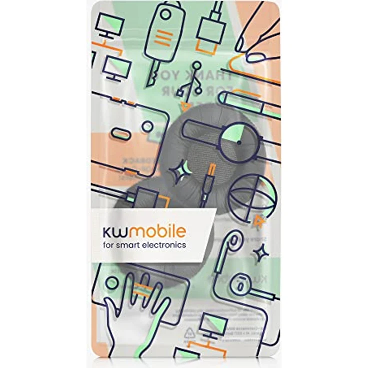 kwmobile Kopfhörer (2x Ohrpolster für Sennheiser PX200 - PX100 - Kunstleder Ersatz Ohr Polster für Overear Headphones) – Bild 8