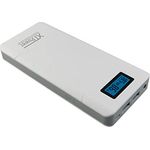 XTPower® XT-16000QC3 Powerbank moderner DC + USB QC3 Akku mit 15600mAh - 1x USB, 1x USB QC3 und DC Anschluss von 12 bis 24V 65W max. - Power Bank für Laptop, Tablet, iPhone, Galaxy, UVM.