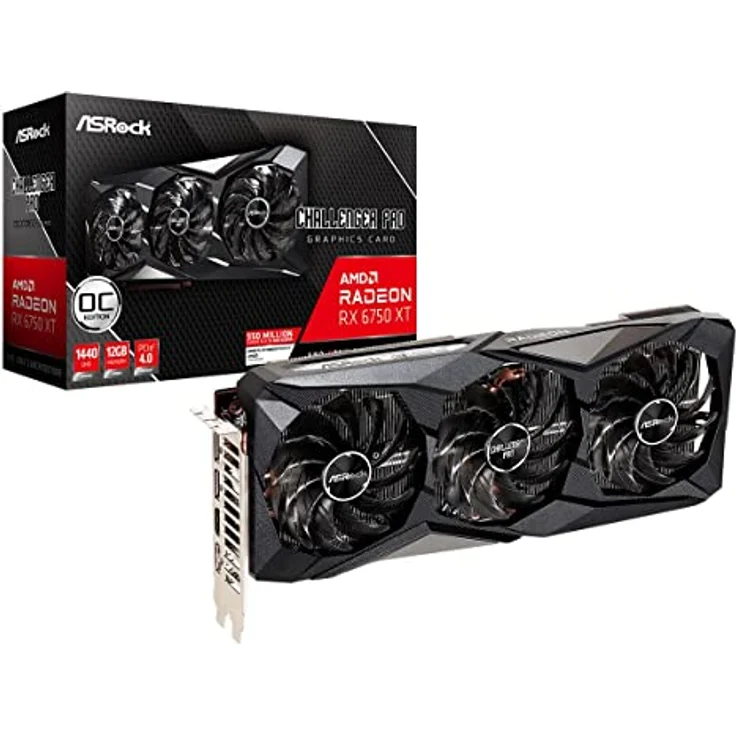 ASRock VGA RX6750 XT 12GB CLP 12GO – Bild 1