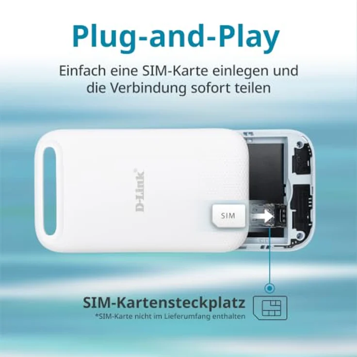D-Link DWR-933W, mobiler Hotspot mit 4G LTE Advanced, 600 Mbps, Wi-Fi 5 und Wi-Fi 6 – Bild 6