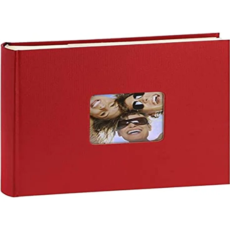 walther design ME-110-R Memo-Einsteckalbumalbum Fun, 200 Fotos 10x15 cm, rot – Bild 2