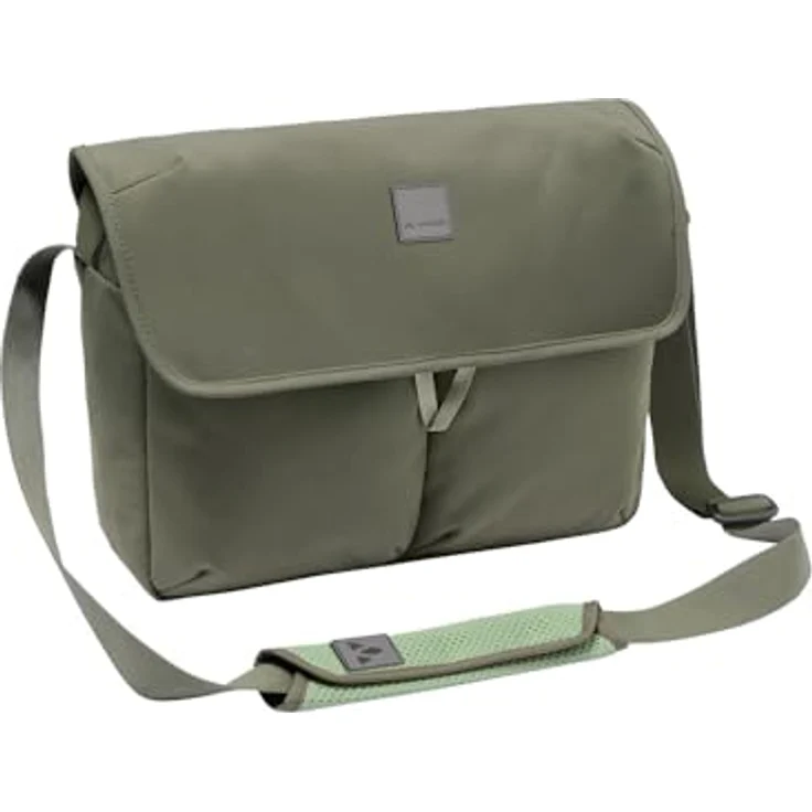 Vaude Coreway Messenger, Laptop-Tasche mit 38 cm Fach, khaki, 100% PET – Bild 1