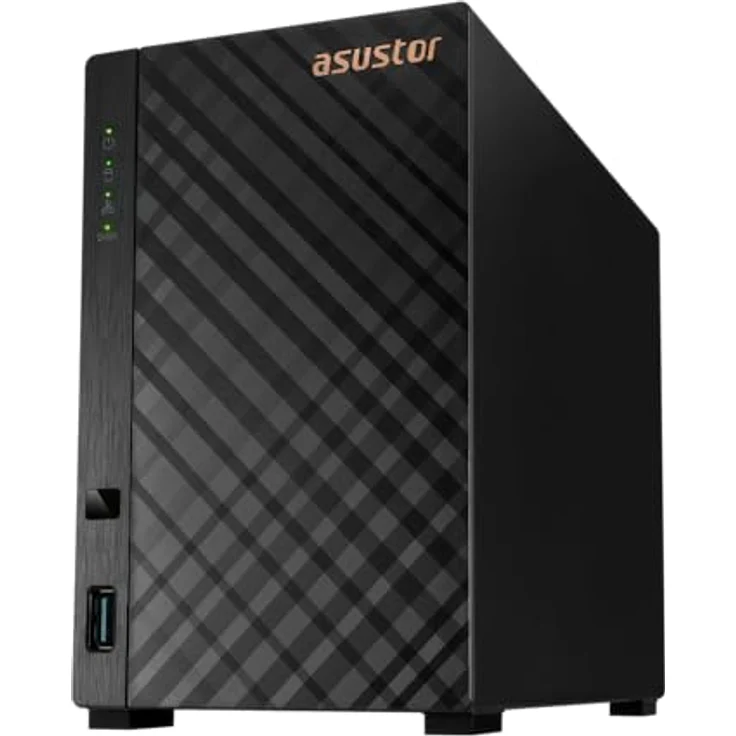 Asustor Drivestor 2 Gen 2 AS1202T, 2 Bay NAS mit 1,7 GHz Quad-Core-Prozessor, 2,5-Gigabit-Ethernet, 1 GB DDR4 RAM, 4K Transkodierung – Bild 4
