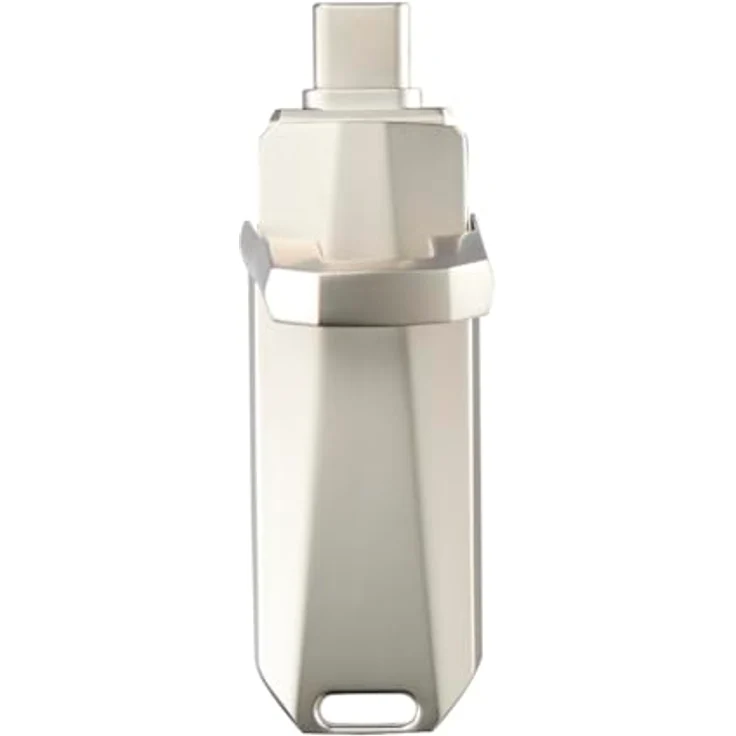 Hama USB-Stick Uni-C Deluxe, USB-C 3.1, 32GB, 70MB/s, Silber – Bild 2
