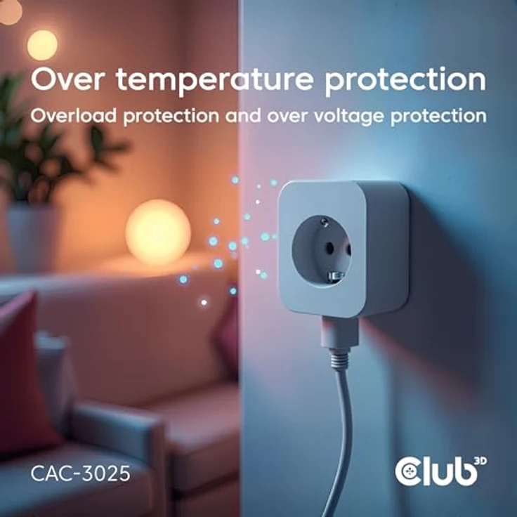 Club3D CAC-3025 USB-C® Ladegerät, 30 Watt mit Power Delivery, 2 Stück, lila – Bild 4