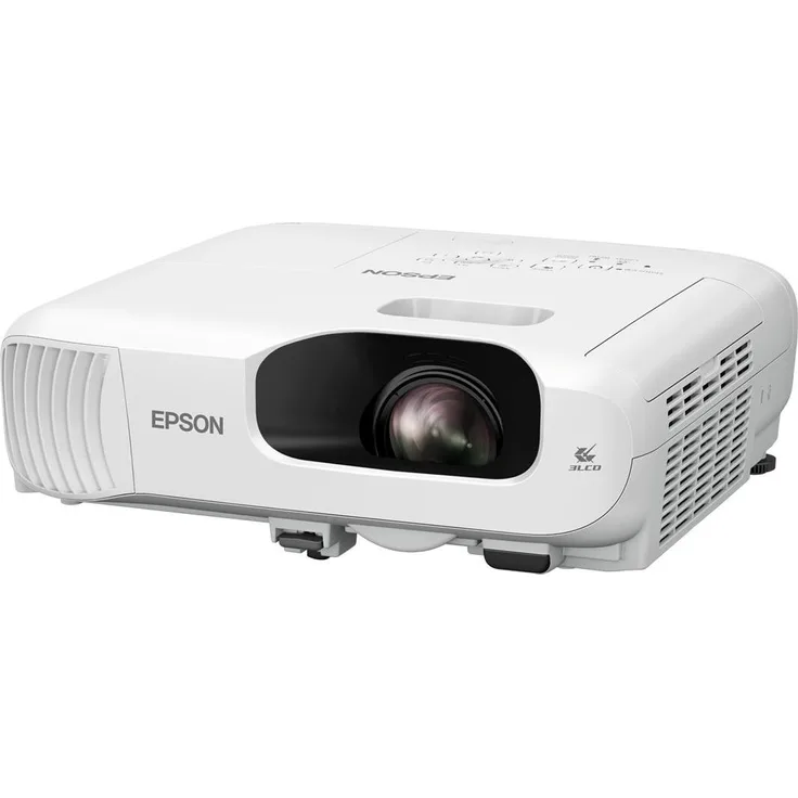 Epson EB-W56S, WXGA Beamer mit 3700 ANSI Lumen, HDMI, USB, manuellem Fokus und Zoom, weiss