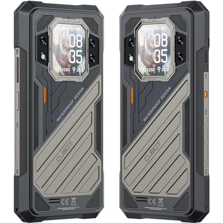 Cubot Kingkong X PRO 5G, Smartphone mit 6,72" FHD+ 144Hz Display, 24GB RAM, 256GB ROM, 100 MP Kamera, 10200mAh Akku, Android 14, Schwarz – Bild 4