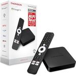 Thomson Streaming Box 240, 4K UHD, Google TV, Google Voice Control, WiFi Googlecast Built-in