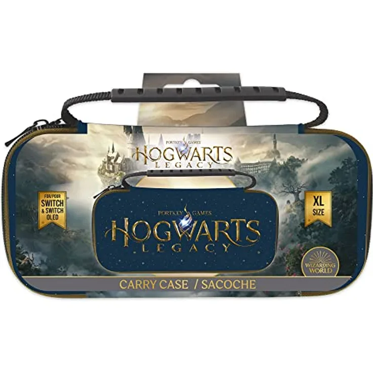 Freaks and Geeks Wizarding World Harry Potter Hogwarts Legacy 299281 XL Schutzhülle für Nintendo Switch Switch OLED Logo, Schwarz/schiere Freude - Preisvergleich