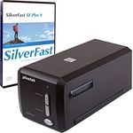 Plustek OpticFilm 8300i SE, Digitaler Film- und Diascanner mit 7200 dpi Auflösung und SilverFast SE Plus 9, für 35mm Negativ und Dia