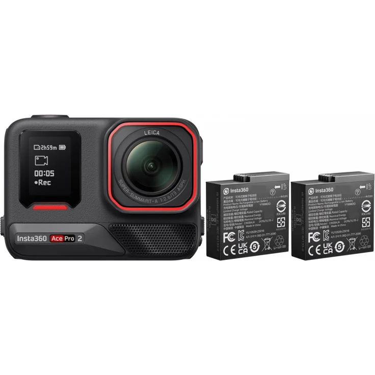 INSTA360 Ace Pro 2 Dual Battery Bundle, inkl. 2 Akkus 