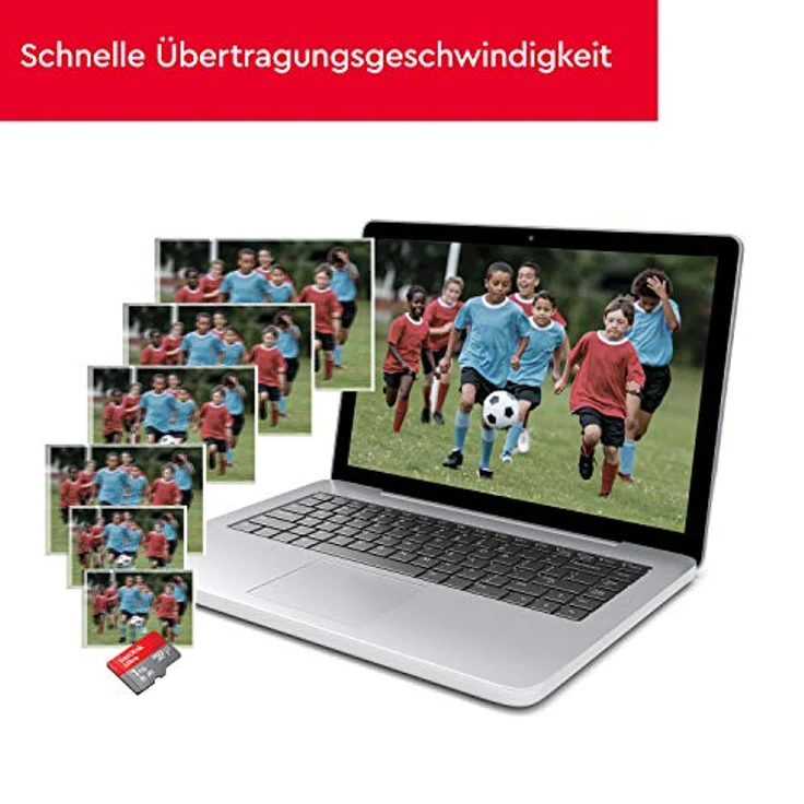 SanDisk Ultra microSDXC UHS-I-Speicherkarte 128 GB + SD-Adapter 2er-Pack (Für Smartphones und Tablets, A1, Class 10, U1, Full HD-Videos, bis zu 140 MB/s Lesegeschwindigkeit) 10 Jahre Garantie – Bild 5