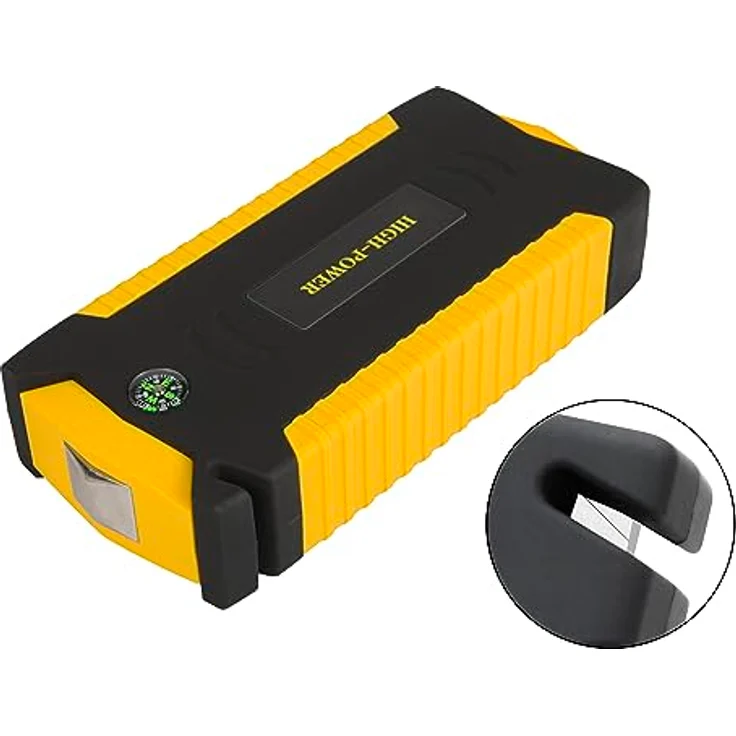 Blow Js-19 Jump Starter 16800mAh Powerbank, Kompakte Bauweise und integrierte LED-Taschenlampe – Bild 3