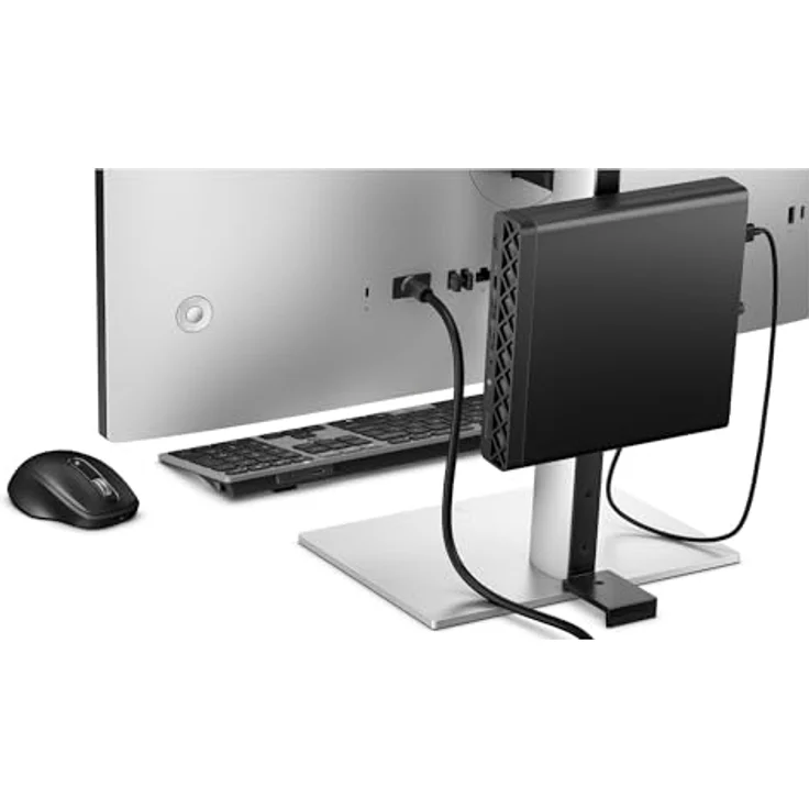 HP EliteDesk 8 Mini G1a, Mini-PC mit AMD Ryzen 3 210, 16 GB RAM, 512 GB SSD, Radeon 740M, Schwarz – Bild 6