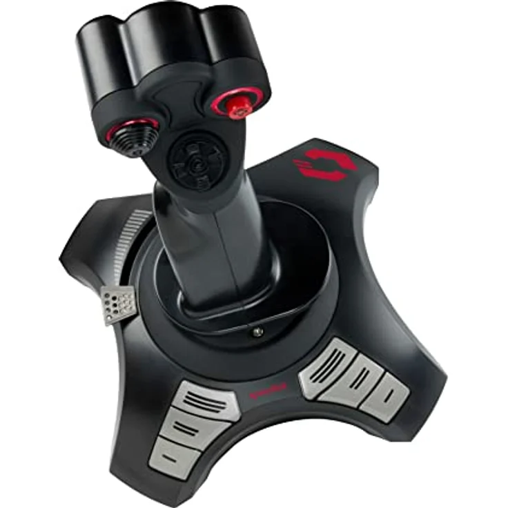 Speedlink PHANTOM HAWK Flight Stick, Gaming Joystick für PC - Computer, Controller für Simulator Spiele - schwarz – Bild 6