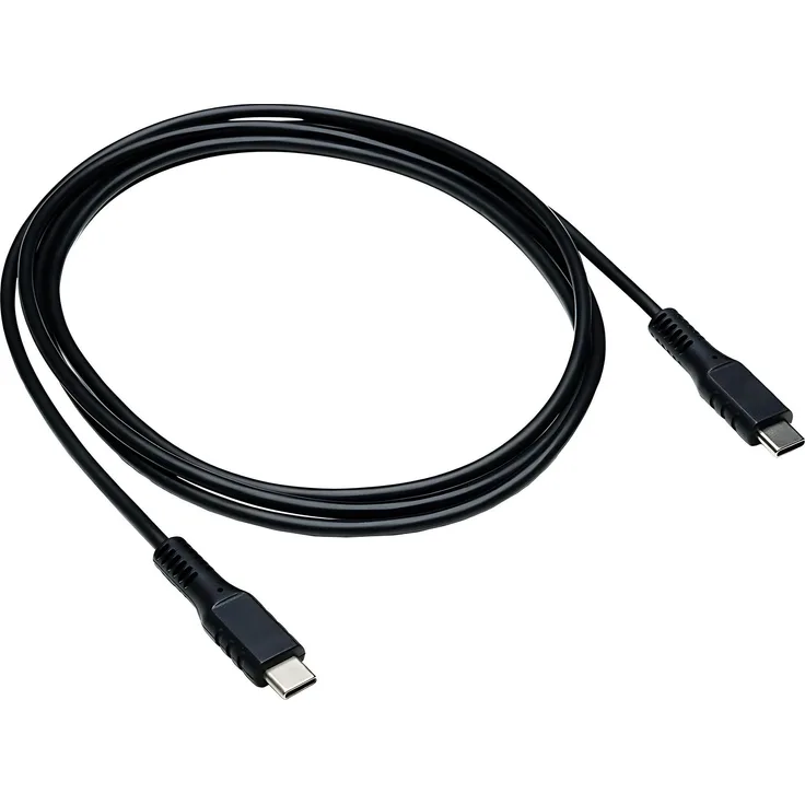 DINIC USB Typ C auf C Ladekabel, 60W, 3m, schwarz, strapazierfähig, 2x USB-C Stecker