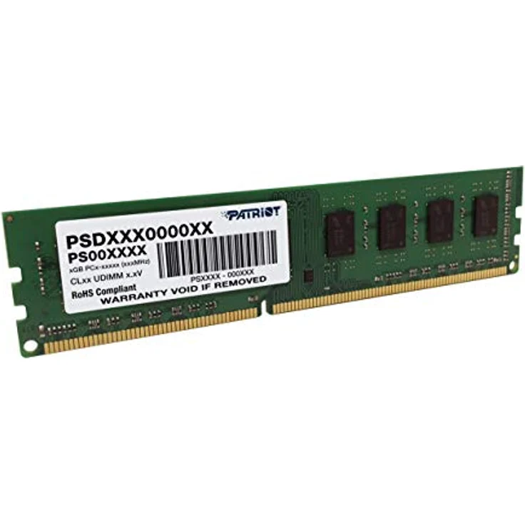 Patriot Memory 4GB PC3-12800 (PSD34G16002) - Preisvergleich – Bild 3