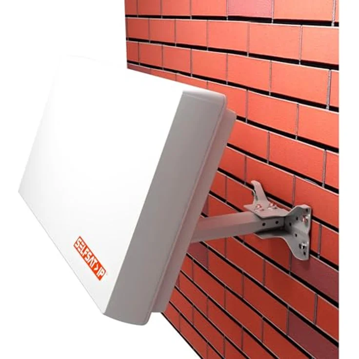 SELFSAT IP22 Sat/IP Flachantenne - Die Weltweit erste Fast unsichtbare SAT>IP Satelliten-Antenne für bis zu 8 Nutzer, weiß – Bild 6