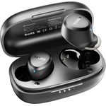 TOZO A1 Mini Kabellos Bluetooth 5.3 für kleine Ohren In-Ear-Kopfhörer (Bluetooth 5.3: Genießen Sie eine stabile und zuverlässige Verbindung bis zu 12 Meter Entfernung., mit APP Steuerung, 30 Std Premium Sound, IPX5 Wasserdicht)