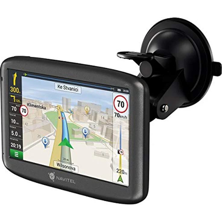 Navitel E505M, 5 Zoll Navigationsgerät mit TFT Touchscreen, magnetische Halterung, Schwarzes Gehäuse, Lifetime Kartenupdate für 47 Länder – Bild 4