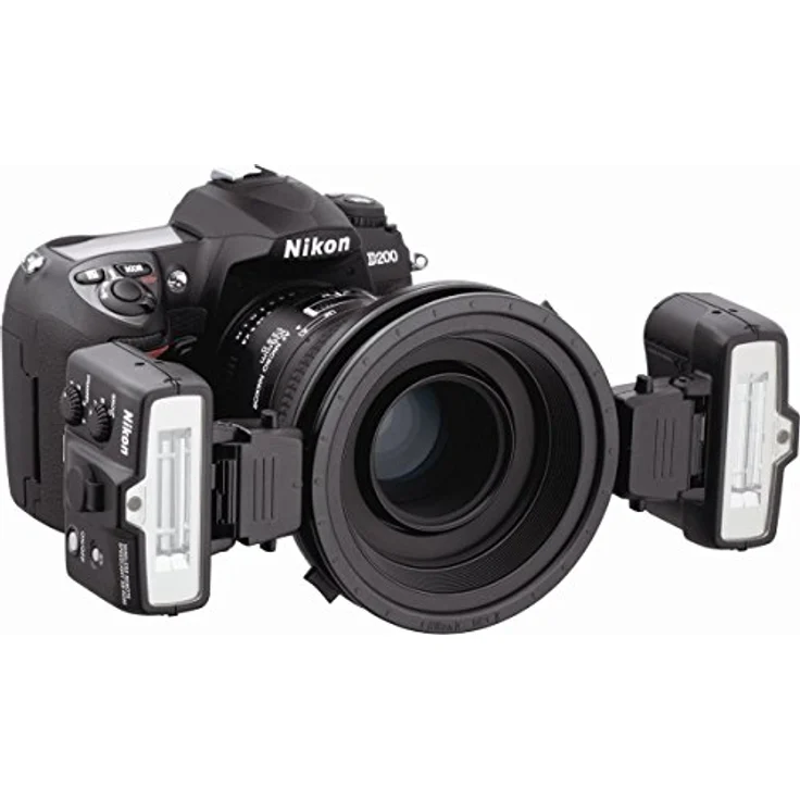 Nikon R1 Makro Blitz KIT, kabelloses Set mit SB-R200 Slave-Blitzgeräten – Bild 4