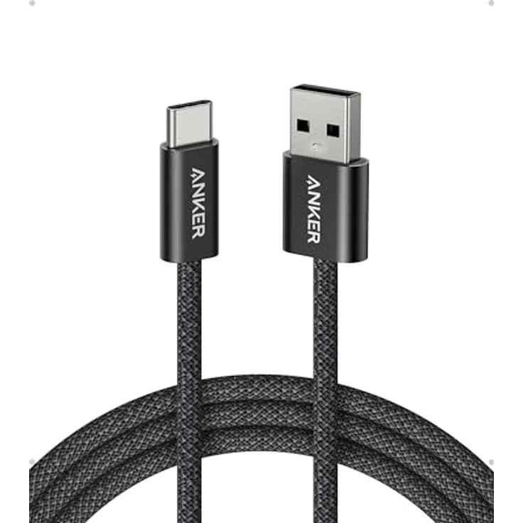 Anker Zolo USB-C Kabel, 1,8m, 3.1A mit nahtloser CarPlay-Verbindung, geflochtenes USB-C Ladekabel für iPhone 17 Pro Max/16/15, Samsung Galaxy S25/S24, MacBook Pro/Air – Bild 1