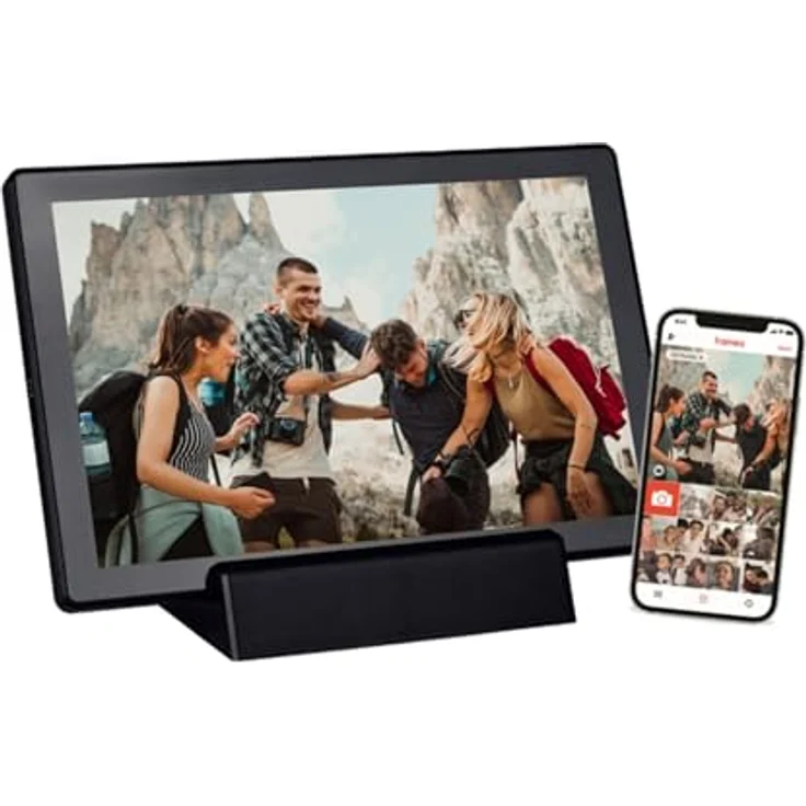 Braun Photo DigiFrame 1011, 10,1" Digitaler Bilderrahmen mit WiFi, 1280 x 800 Pixel, Schwarz – Bild 1