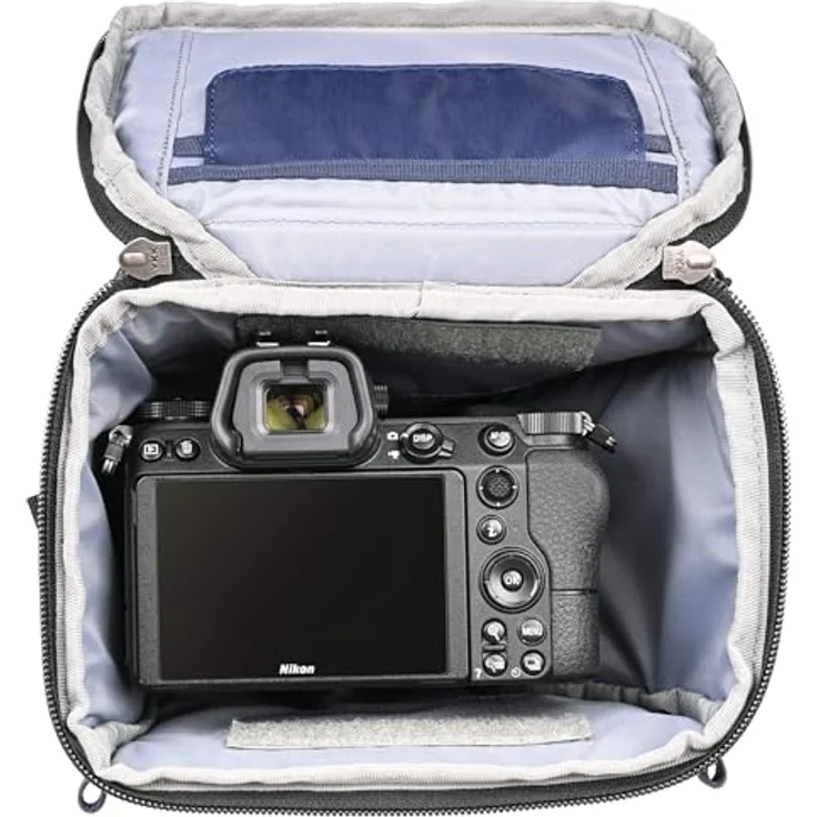 Think Tank- Digital Holster Schwarz (Digital Holster 30) - Passend für Standard- oder Griff-Kameragehäuse, große Fronttasche, "Pop Down"-Funktion, Schwarz – Bild 2