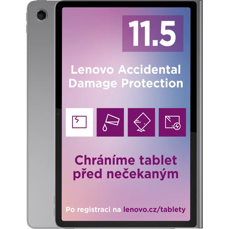 Lenovo Tab Plus 11,5", 256GB Speicher, 8-Core-Prozessor, IP52, Luna Grau