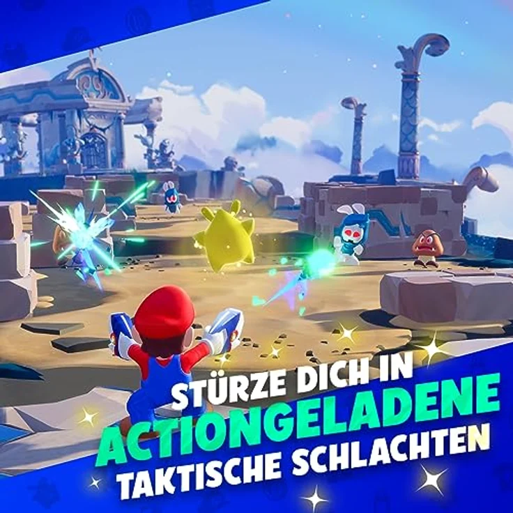 Ubisoft Mario + Rabbids Sparks of Hope - Gold Edition (Code in a box) - [Nintendo Switch] - Strategische Kämpfe in der Galaxie – Bild 5