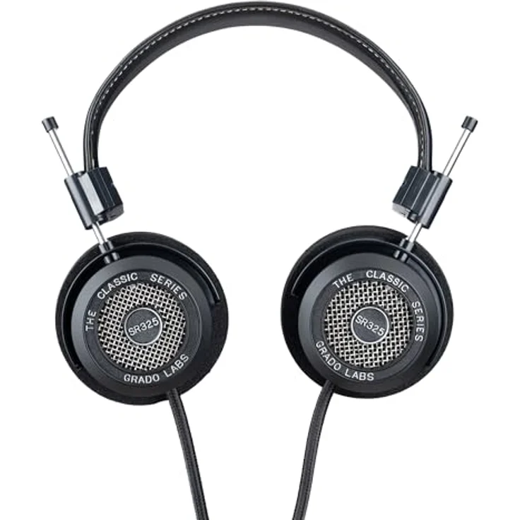 GRADO Classic Series SR325, On-Ear Kopfhörer mit offenem Design, aluminiumfarben, detaillierter Sound für Heimhören – Bild 2