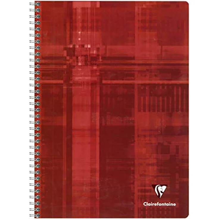 CLAIREFONTAINE Spiralnotizbuch Set, 5x DIN A4, 90 Blatt, 90g, kariert, sortiert, 68162C – Bild 3